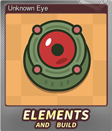 Series 1 - Card 7 of 8 - Unknown Eye