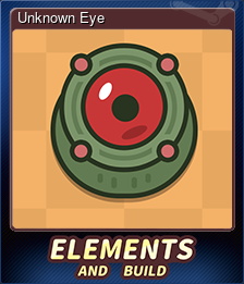 Series 1 - Card 7 of 8 - Unknown Eye