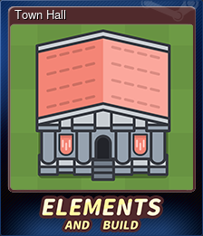 Series 1 - Card 1 of 8 - Town Hall