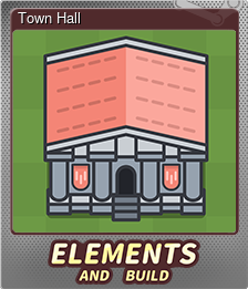 Series 1 - Card 1 of 8 - Town Hall