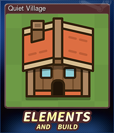 Series 1 - Card 5 of 8 - Quiet Village