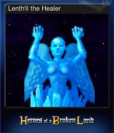 Series 1 - Card 5 of 8 - Lenth'il the Healer