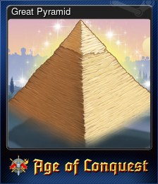 Series 1 - Card 2 of 6 - Great Pyramid