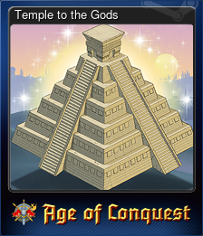 Series 1 - Card 6 of 6 - Temple to the Gods