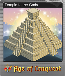 Series 1 - Card 6 of 6 - Temple to the Gods