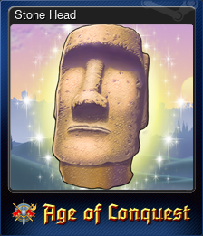 Series 1 - Card 3 of 6 - Stone Head