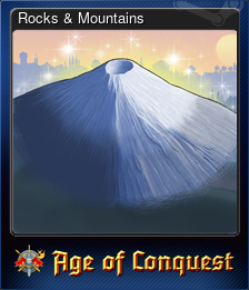 Series 1 - Card 5 of 6 - Rocks & Mountains