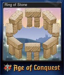 Series 1 - Card 1 of 6 - Ring of Stone