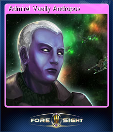 Series 1 - Card 6 of 10 - Admiral Vasily Andropov