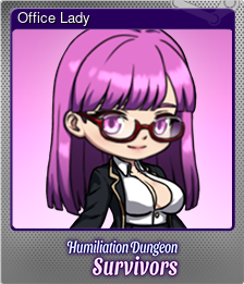 Series 1 - Card 7 of 13 - Office Lady