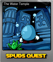 Series 1 - Card 2 of 6 - The Water Temple