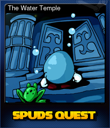 Series 1 - Card 2 of 6 - The Water Temple