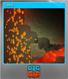 Series 1 - Card 2 of 6 - Lava