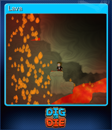 Series 1 - Card 2 of 6 - Lava