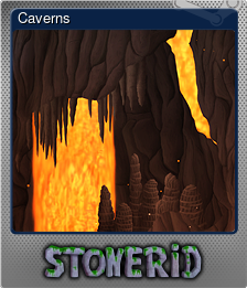 Series 1 - Card 3 of 8 - Caverns