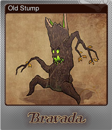 Series 1 - Card 2 of 6 - Old Stump