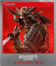 Series 1 - Card 2 of 9 - Yasuke