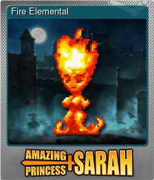 Series 1 - Card 9 of 13 - Fire Elemental