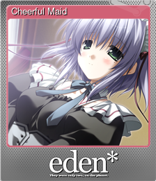 Series 1 - Card 2 of 8 - Cheerful Maid