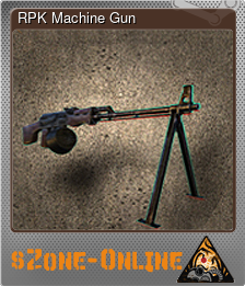 Series 1 - Card 9 of 15 - RPK Machine Gun