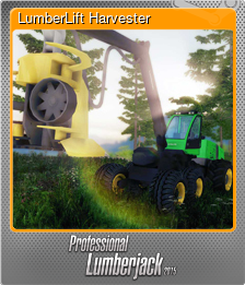 Series 1 - Card 8 of 9 - LumberLift Harvester