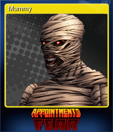 Series 1 - Card 9 of 10 - Mummy