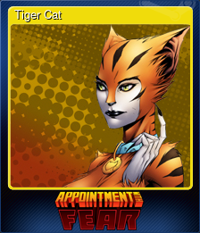 Series 1 - Card 4 of 10 - Tiger Cat