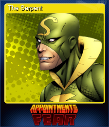 Series 1 - Card 7 of 10 - The Serpent