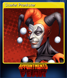 Series 1 - Card 6 of 10 - Scarlet Prankster