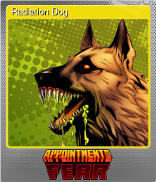 Series 1 - Card 2 of 10 - Radiation Dog