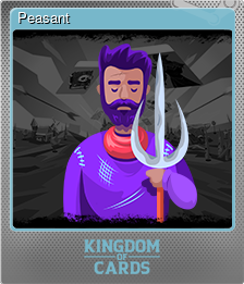Series 1 - Card 1 of 5 - Peasant