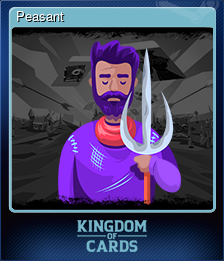 Series 1 - Card 1 of 5 - Peasant