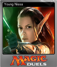 Series 1 - Card 10 of 11 - Young Nissa
