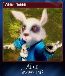 Series 1 - Card 2 of 5 - White Rabbit
