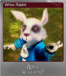 Series 1 - Card 2 of 5 - White Rabbit