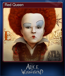 Series 1 - Card 5 of 5 - Red Queen