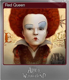 Series 1 - Card 5 of 5 - Red Queen