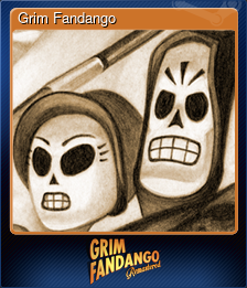 Series 1 - Card 8 of 15 - Grim Fandango
