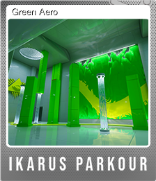 Series 1 - Card 3 of 5 - Green Aero