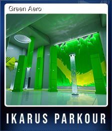 Series 1 - Card 3 of 5 - Green Aero