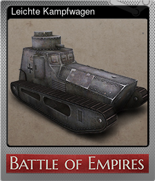 Series 1 - Card 6 of 10 - Leichte Kampfwagen