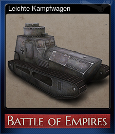 Series 1 - Card 6 of 10 - Leichte Kampfwagen