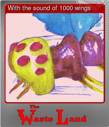 Series 1 - Card 5 of 7 - With the sound of 1000 wings