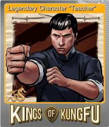 Series 1 - Card 5 of 6 - Legendary Character "Teacher"