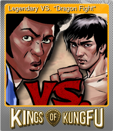 Series 1 - Card 3 of 6 - Legendary VS. "Dragon Fight"