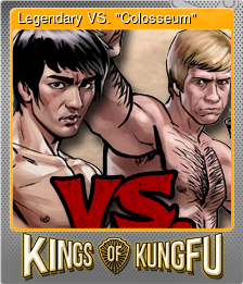 Series 1 - Card 2 of 6 - Legendary VS. "Colosseum"