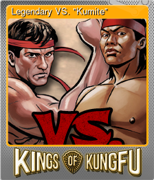 Series 1 - Card 1 of 6 - Legendary VS. "Kumite"