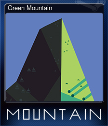 Series 1 - Card 5 of 8 - Green Mountain