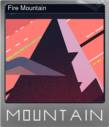 Series 1 - Card 4 of 8 - Fire Mountain