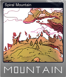 Series 1 - Card 8 of 8 - Spiral Mountain